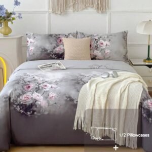 Luxury Floral Duvet Cover Set