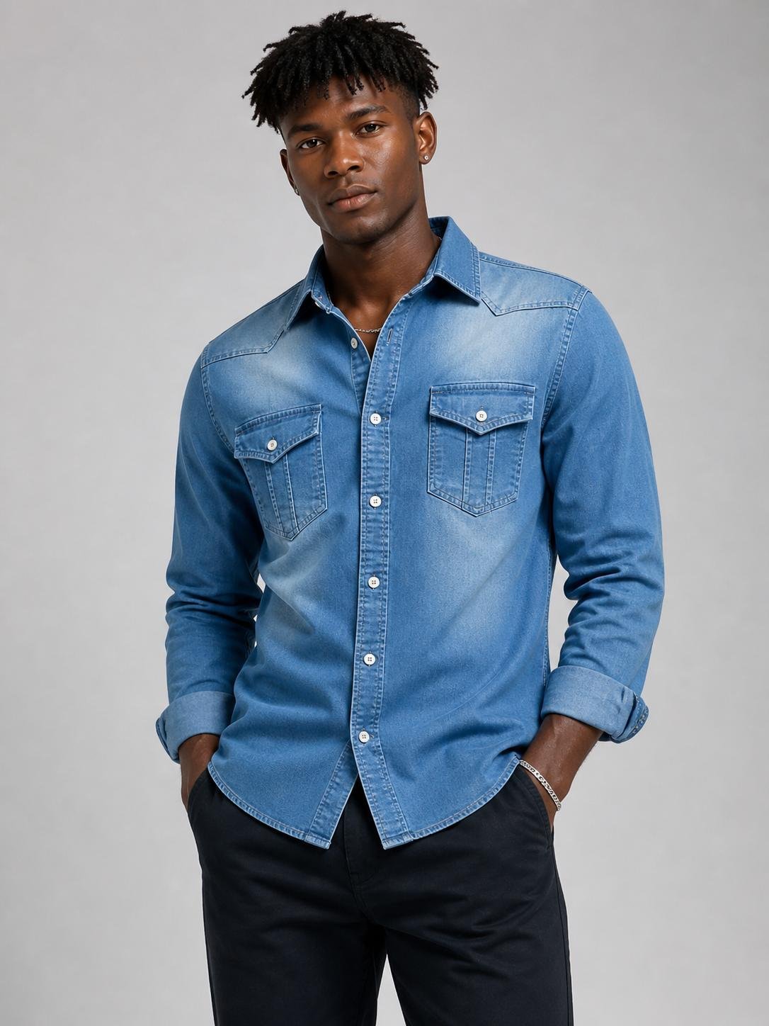Ridge Denim Shirt