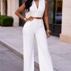 Celeste Belted Jumpsuit